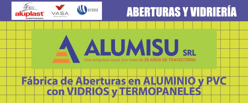 Aberturas y vidrieria alumisu srl