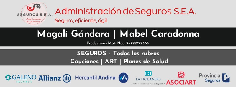 Administracion de seguros sea  de magalí y mabel