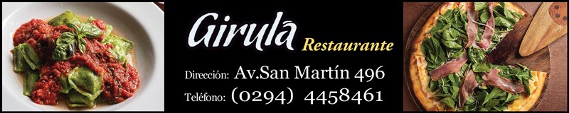 Girula, pizzas y pastas