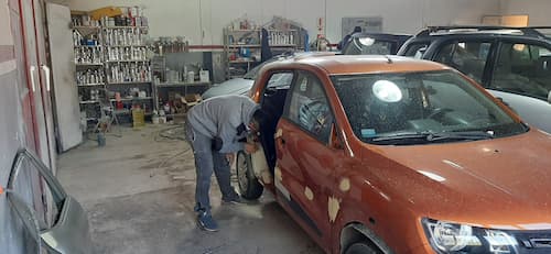 Taller albini,  chapa y pintura