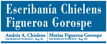 ESCRIBANIA CHIELENS, FIGUEROA GOROSPE